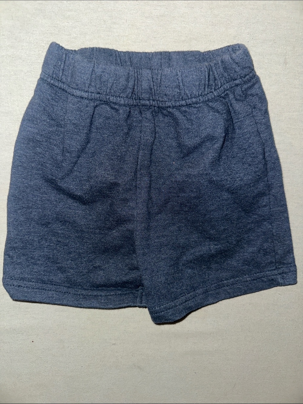 Kids Size 12-18M Koalababy Basic Knit Elastic Waist Shorts - Navy Blue